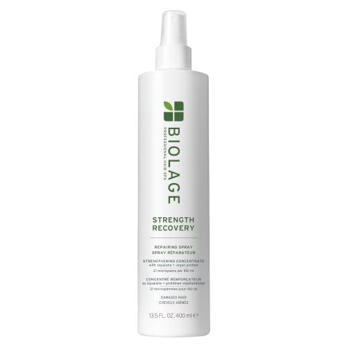 Biolage Strength Recovery Repairing Hair Spray 13.5 Fl Oz - Damage Repair & Heat Protection