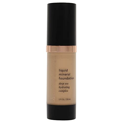 Youngblood Liquid Mineral Foundation Sun Kissed 1 Fl Oz - Dewy, Full Coverage, Vegan
