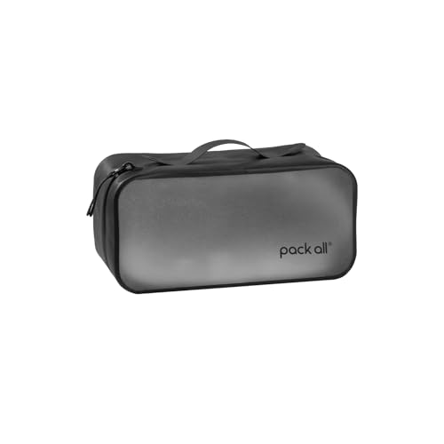 Small Frosted Clear Organizer Pouch - Lightweight TPU Zipper Bag