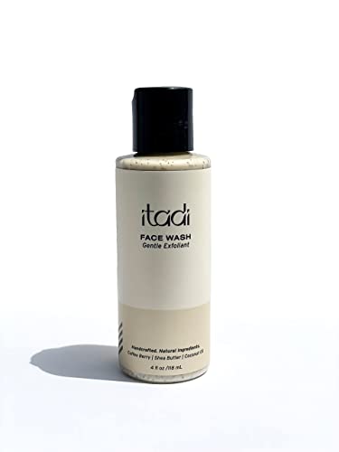 Organic Daily Face Exfoliator Wash with Coffee Berry & Shea Butter - 4oz