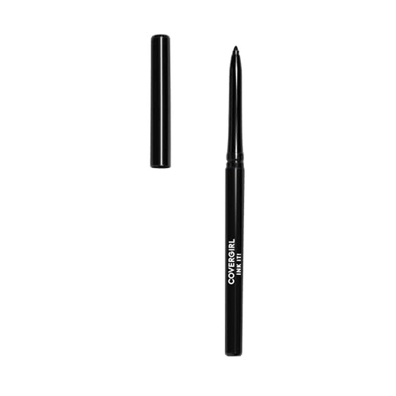 COVERGIRL Ink It By Perfect Point Plus Long Lasting Waterproof Eyeliner, 1 Pencil, Black, 0.006 Oz