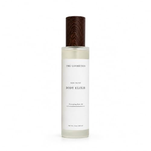 Bare Velvet Dry Body Oil Elixir with Argan & Jojoba - Fast-Absorbing Moisturizer