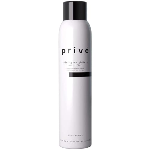 Privé Shining Weightless Hair Mousse - Volumizing Hair Foam 6.85 oz
