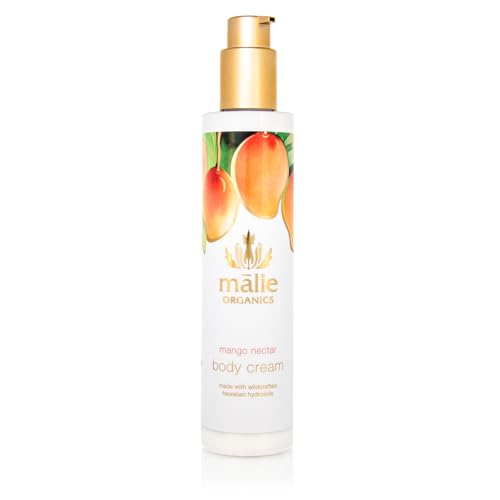 Malie Organics Mango Nectar Hydrating Body Cream 7.5 Fl Oz Organic Vegan