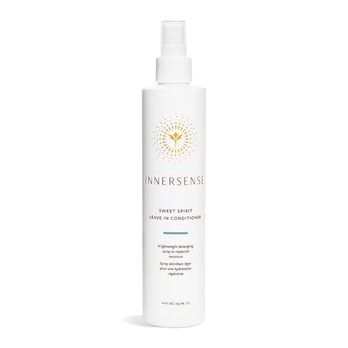 Innersense Organic Sweet Spirit Leave-In Conditioner 10oz - Detangling & Moisturizing Spray for All Hair Types