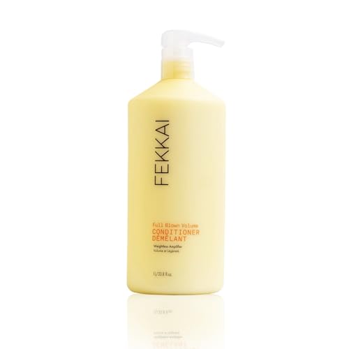 Volumizing Conditioner for Fine Hair - 1 Liter, Sulfate-Free & Vegan