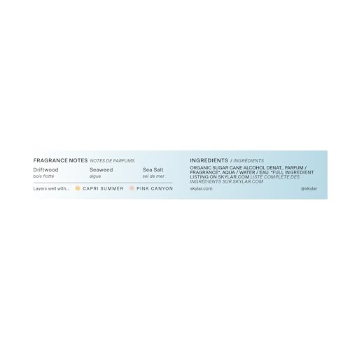 Skylar Salt Air Mini Perfume Roll-On for Women - 0.33 Fl Oz (Pack of 1)