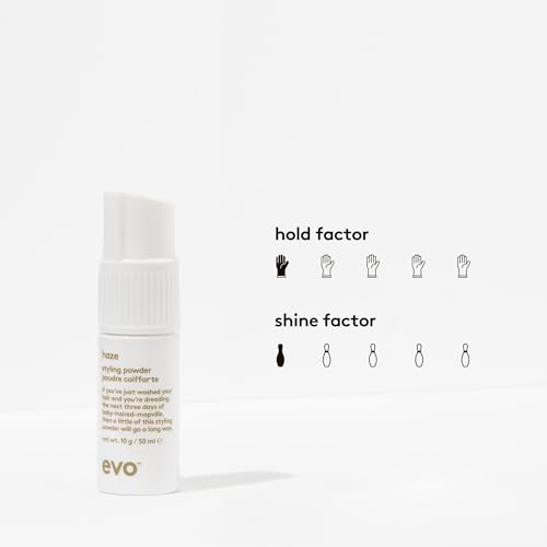 Unscented Evo Haze Styling Powder Spray Pump 50ml/10g - Volume & Texture for Fine Hair