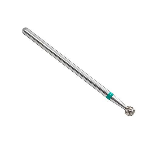 Coarse Diamond Cuticle Ball Bit for Nail Drills - Professional Nail Care Tool