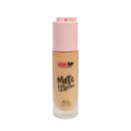 Pink Up Matte Liquid Foundation SPF 15 - Medium Shade, 12-Hour Shine Control, Model 500