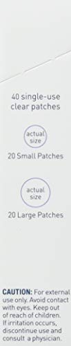 PanOxyl Overnight Acne Spot Patches 40 Count Pack of 3 | Hydrocolloid Blemish Healing