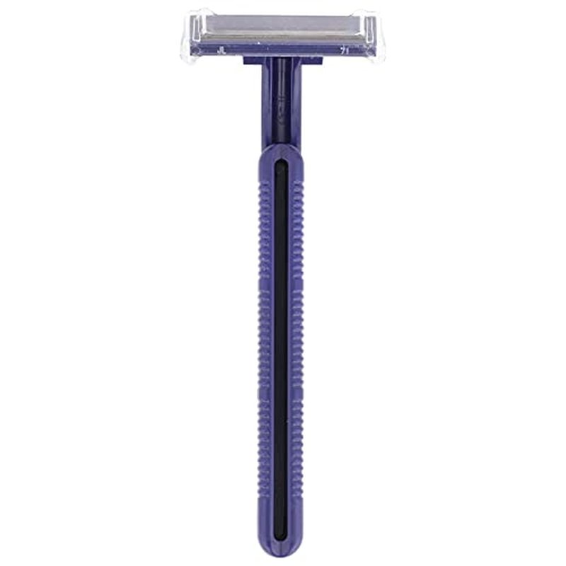 McKesson Disposable Razors [50 Count] ? Twin Blade Bulk Shaving Razors for Men & Women, Stainless Steel, Blue, Single-Use for Medical Clinics, Tattoo, Travel, Camping & Salon Care