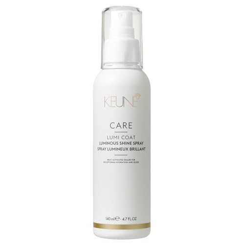 KEUNE Care Lumi Coat Luminous Shine Spray for Hair, Heat-Activated, 4.7 Fl Oz