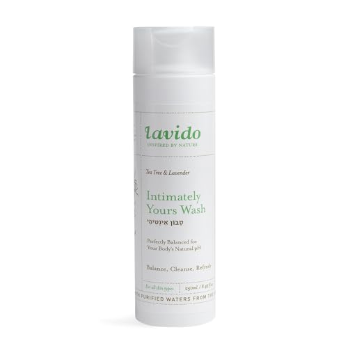 pH Balanced Feminine Wash with Tea Tree & Lavender - 8.4 oz Natural Intimate Cleanser