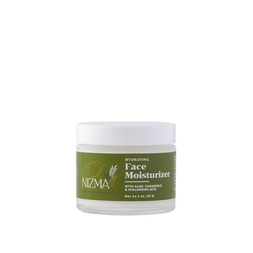 Hydrating Face Moisturizer with Hyaluronic Acid and Aloe ? Lightweight Daily Facial Cream for Dry, Oily, Combination, Mature & Sensitive Skin ? Nourishing, Non-Greasy, Fast-Absorbing ? 2 oz