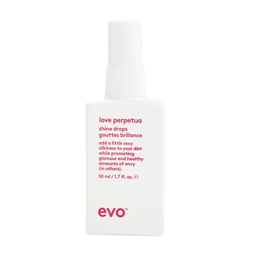 Perpetua Shine Drops for Thick Coarse Hair - Frizz Control & Humidity Protection