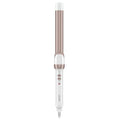 Conair 1-Inch Double Ceramic Clamp-Free Curling Wand with Variation: White/Rose Gold