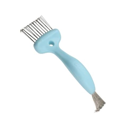 Olivia Garden The Brush Cleaner - Hair Brush Cleaner Tool for all Brush Sizes and Models - Removes Build-Up - 2 Tools in 1 - Beauty Care Accessories