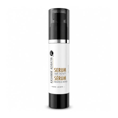 Kashmir Keratin 1.69 Fl Oz Hair Serum for Frizzy & Damaged Hair - Anti Frizz & Shine (Pack of 1)