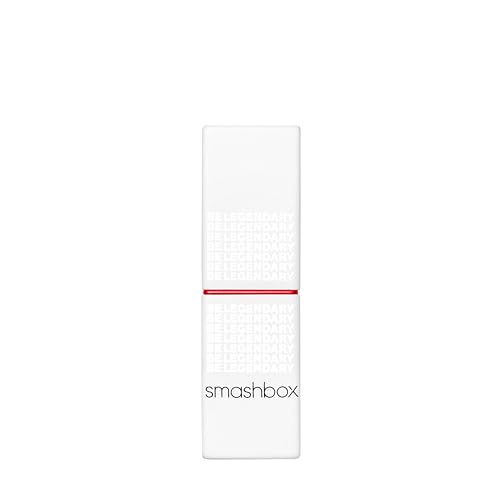 Smashbox Be Legendary Prime & Plush Lipstick - 01-Level Up Nude Pink, 0.11 oz, Moisturizing Peptide & Ceramide Formula, Primer-Infused