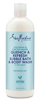 SheaMoisture Coconut & Cactus Water Bubble Bath & Body Wash 16oz
