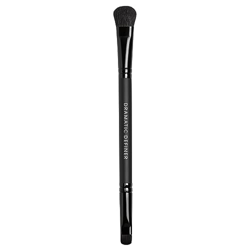 bareMinerals Dual-Ended Eye Makeup Brush - Vegan, Cruelty-Free, Synthetic Fibers