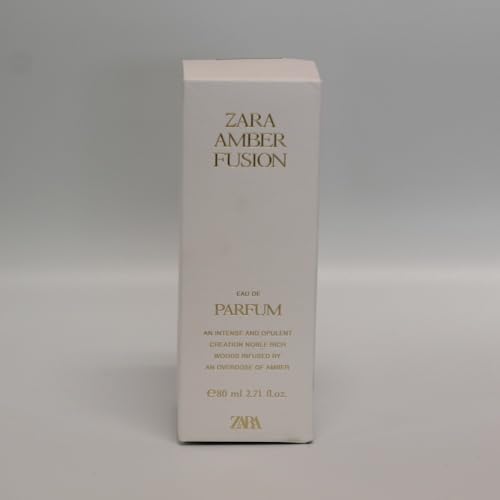 Zara Amber Fusion Eau de Parfum for Women 80ml - Citrusy Floral Warmth