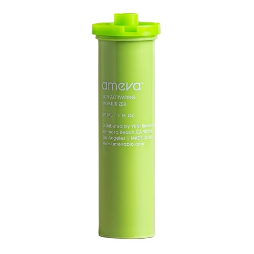 Skin Activating Moisturizer Refill: 100% Plant-Based, Vegan, Anti-Aging Formula, For Sensitive Skin, Boosts Collagen, Hyaluronic Acid and Retinol, Reduces Redness, Jojoba Oil, Ceramides