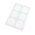 AKOAK 108 Pieces 5cm Disposable Eyelash Extension Glue Holder Adhesive Glue Pallet Sticker Pads