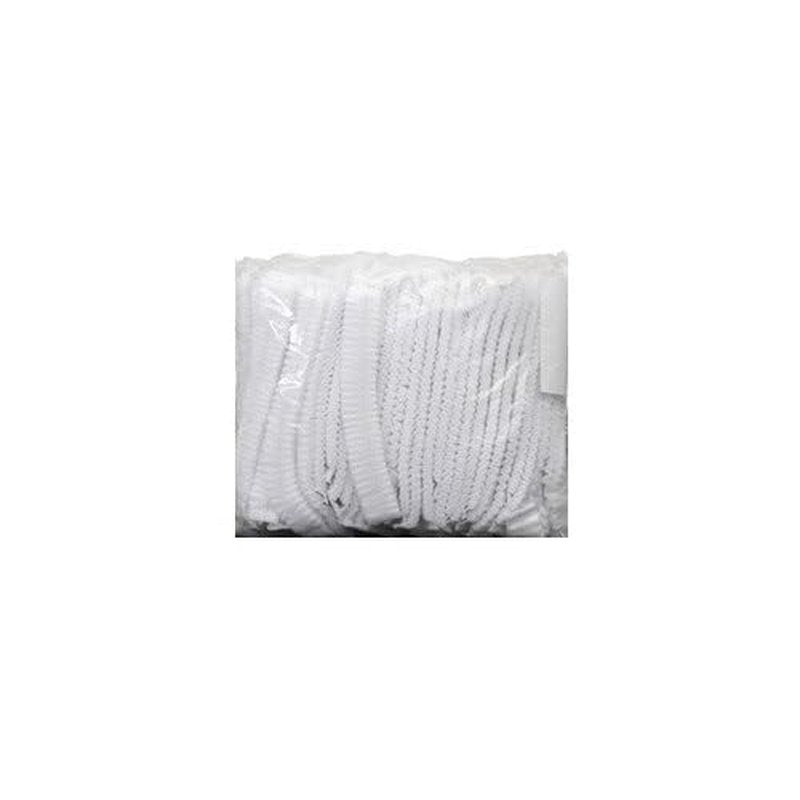 Disposable Hair Net Non-Woven Head Bouffant, Kitch 100 net