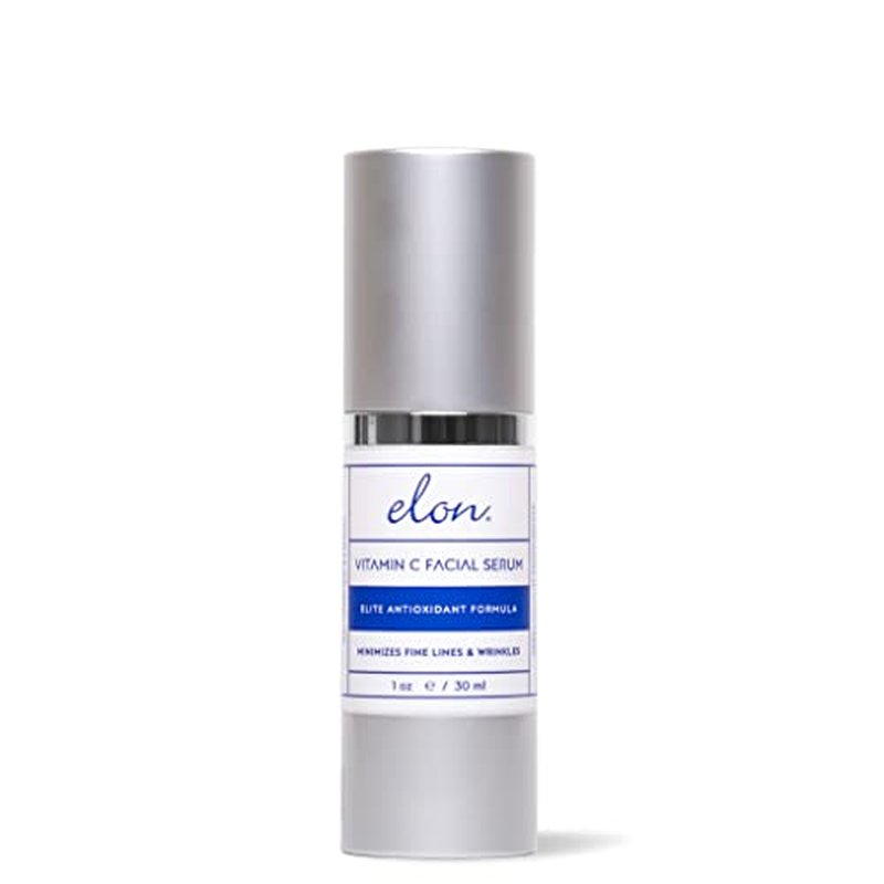 Elon Vitamin C Facial Serum | Lightweight Antioxidant Care for Dull Uneven Skin | Daily Hydrating Formula for Healthy Complexion