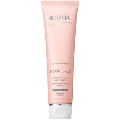 Biotherm Biosource Gentle Foaming Facial Cleanser for Dry Skin 5.1 Fl Oz