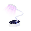 ?clat Flash Cure Lamp for Gel Nail Polish 36W Rechargeable LED Mini UV Light, Cordless Nail Dryer with 4 Timers & Auto Sensor, Portable Fast Curing Gooseneck Lamp for Home DIY Manicure & Pedicure