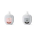 AZUREBEAUTY Clear Dip Powder for Nails, Essential Dipping Build Powder + 4+4Pcs Dip Powder Liquid Set 15ml/0.5oz