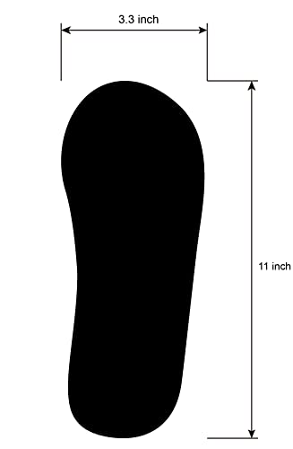 Disposable Spray Tanning Feet Pads - Black, 60 Pairs for Salon & Home Use