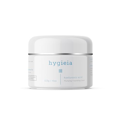 Hygieia + Encapsulated Hyaluronic Acid Face Moisturizer ? Hydrating Liposomal Face Cream for Women & Men ? Fast & Deep Cellular Absorption for Daily Skin Hydration, Firming, Toning & Elasticity, 4oz