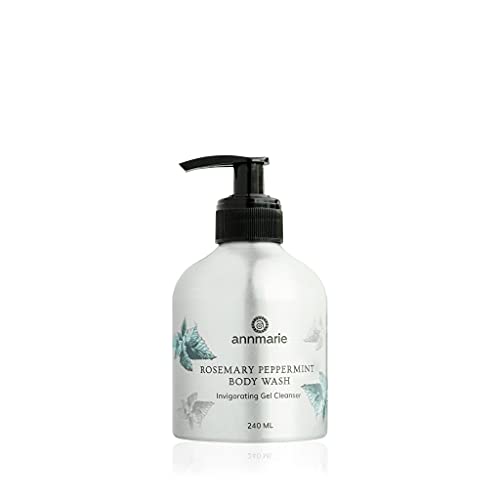 Annmarie Rosemary Peppermint pH-Balanced Hand & Body Wash 240ml – Refreshing Botanical Cleanser