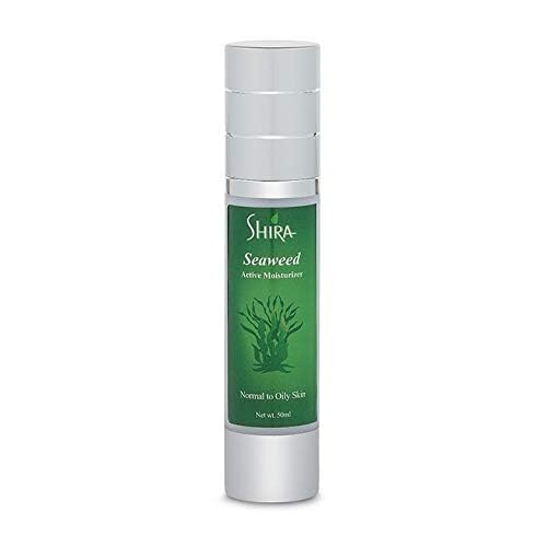 Shira Seaweed Active Moisturizer ? Hydrating Face Cream for Oily Skin ? Lightweight, Fast-Absorbing & Nourishing ? Supports Tissue Regeneration, Balances Oil, Softens & Refreshes Skin ? 50ml