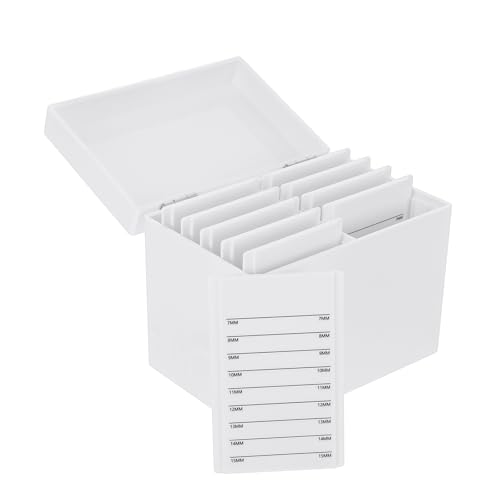 Acrylic Eyelash Storage Box 10 Layers False Lash Organizer - Clear