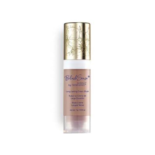 SeneGence BlushSense Cream Blush, Chocolate Cherry, 0.25 Oz, Blendable Hydrating Formula with SenePlex+ for Anti-Aging Benefits, Enriched with Vitamins B & E