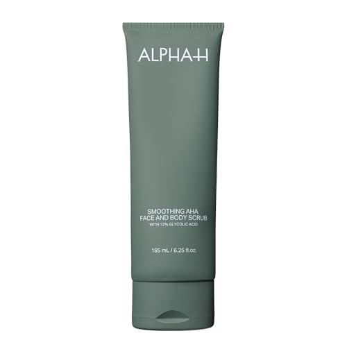 Alpha-H Dual Exfoliating AHA Face & Body Scrub 185ml – Gentle Skin Refinement