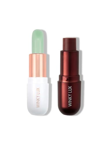 Matcha & Espresso Tini Lip Balm Duo - Clear & Warm Nude - Hydrating Set