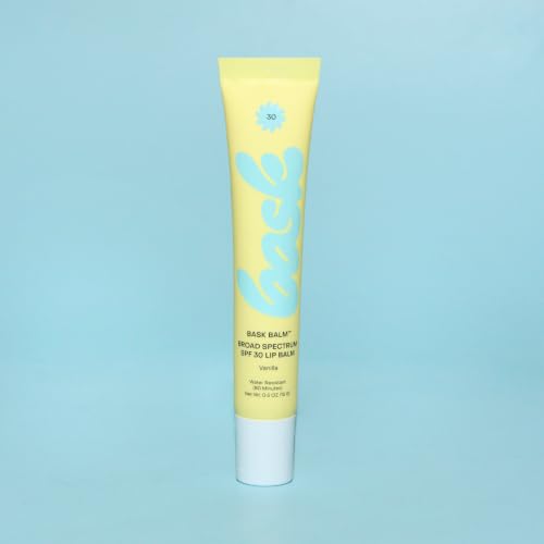 SPF 30 Vanilla Lip Balm with Moisturizing & Shine - Broad Spectrum UVA/UVB Protection