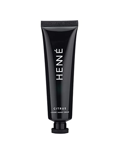 Henné Organics Luxury Hand Cream - Natural Moisturizer with Citrus, Organic & Cruelty-Free