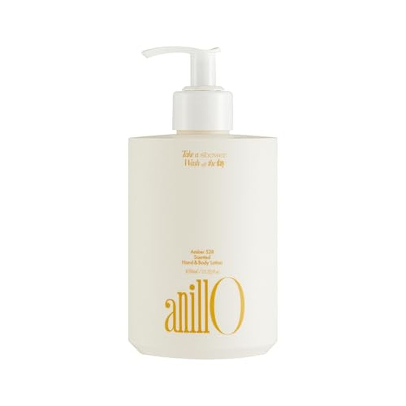 ANILLO Amber528 Body Lotion ? Hydrating Yuzu & Cedarwood, Fast-Absorbing & Non-Greasy, Moisturizer with Ceramide & Hyaluronic Acid for Dry Skin, Daily Use (15.22 fl oz)
