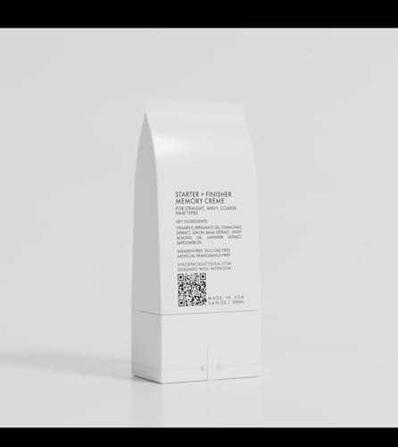 Men's Hair Styling Cream - Medium Hold, Natural Finish for Thick Coarse Hair