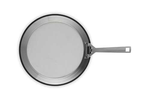 Le Creuset 12.25-inch Stainless Steel Splatter Guard 26cm-30cm, Foldable & Dishwasher Safe