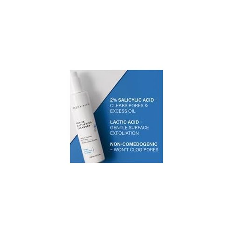 DCL Skincare Active Mattifying Cleanser with 2% Salicylic Acid, 5.0 Fl oz