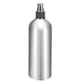 HARFINGTON Aluminum Fine Mist Spray Bottles 500ml/16oz Metal Small Liquid Alcohol Refillable Travel Container with Black Plastic Nozzle Cap for Perfume Skincare Cosmetic Storage Bottle