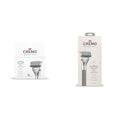 Cremo Astonishingly Superior Razor Refills, (4 Pack) & Astonishingly Superior Barber Grade Refillable System Razor